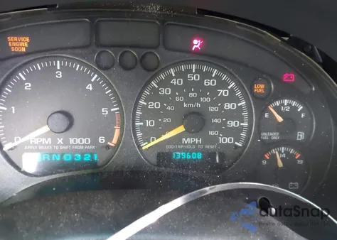 1998 Chevrolet Blazer Ls из США, поврежденный, VIN 1GNDT13W3W2192985